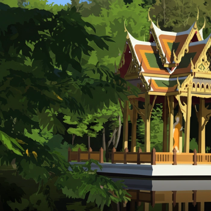 Thai Sala - Buddha Gautama © Hermann Wittekopf - Ai/Gemini